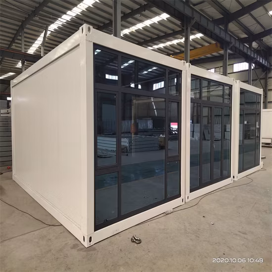 2022 20FT modular minúsculo luxo moderno pré-fabricado portátil totalmente mobiliado transporte leve vivo móvel móvel de madeira pré-fabricada casa de contêiner de pacote plano de aço
