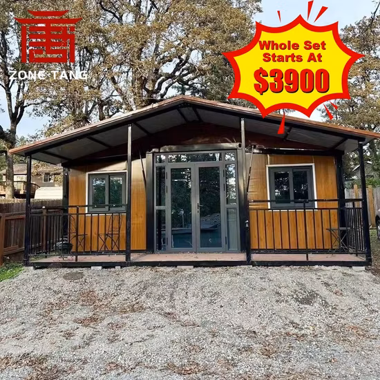 Casa móvel contêiner casas pré-fabricadas villa cabine