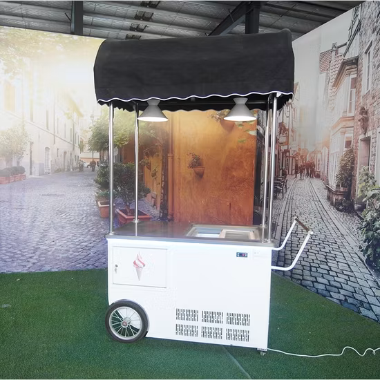 Multifunctional Food Truck Commercial Food Trailer Dealers Mobile Dining Car for Sale Europe