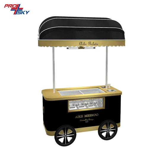 Multifunctional Food Truck Commercial Food Trailer Dealers Mobile Dining Car for Sale Europe