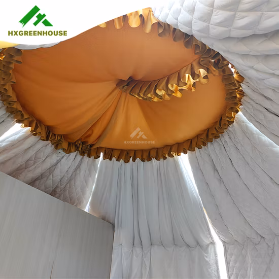 Outdoor Geodesic Glamping Geostatic Transparent Dome House