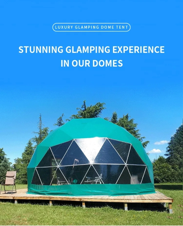 Outdoor Waterproof Big Camping Igloo Geodesic Dome Tent House with Insulation