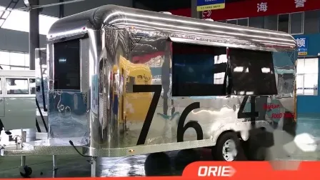 Fabricante de carrinho de comida, van de fast food para venda, van de comida móvel, carro buffet móvel