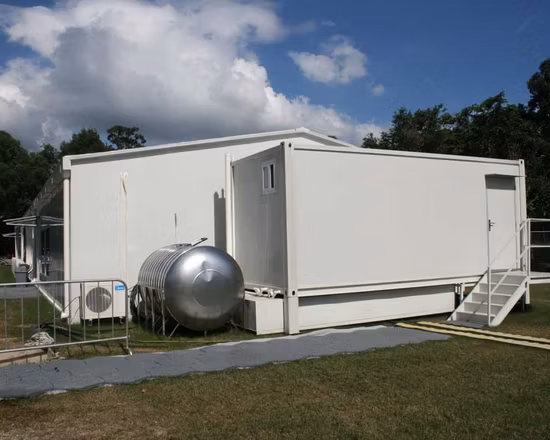 Casas/cabines de contêineres móveis/móveis portáteis para empresa de mineração ou canteiro de obras