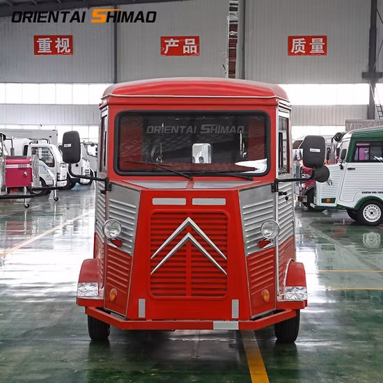 Carro elétrico usado móvel para lanches de fast food para venda carro-restaurante buffet de sorvete